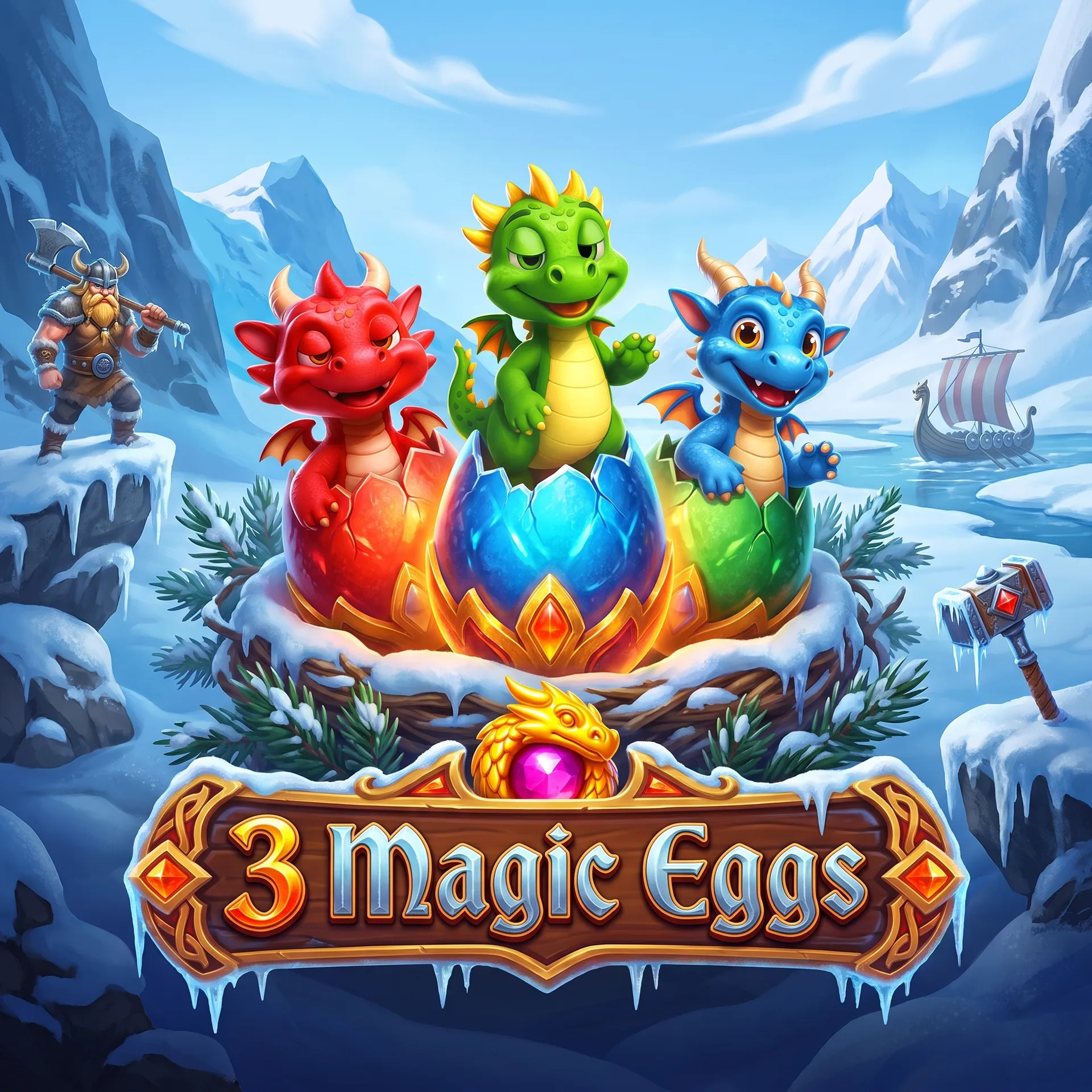 3 Magic Eggs