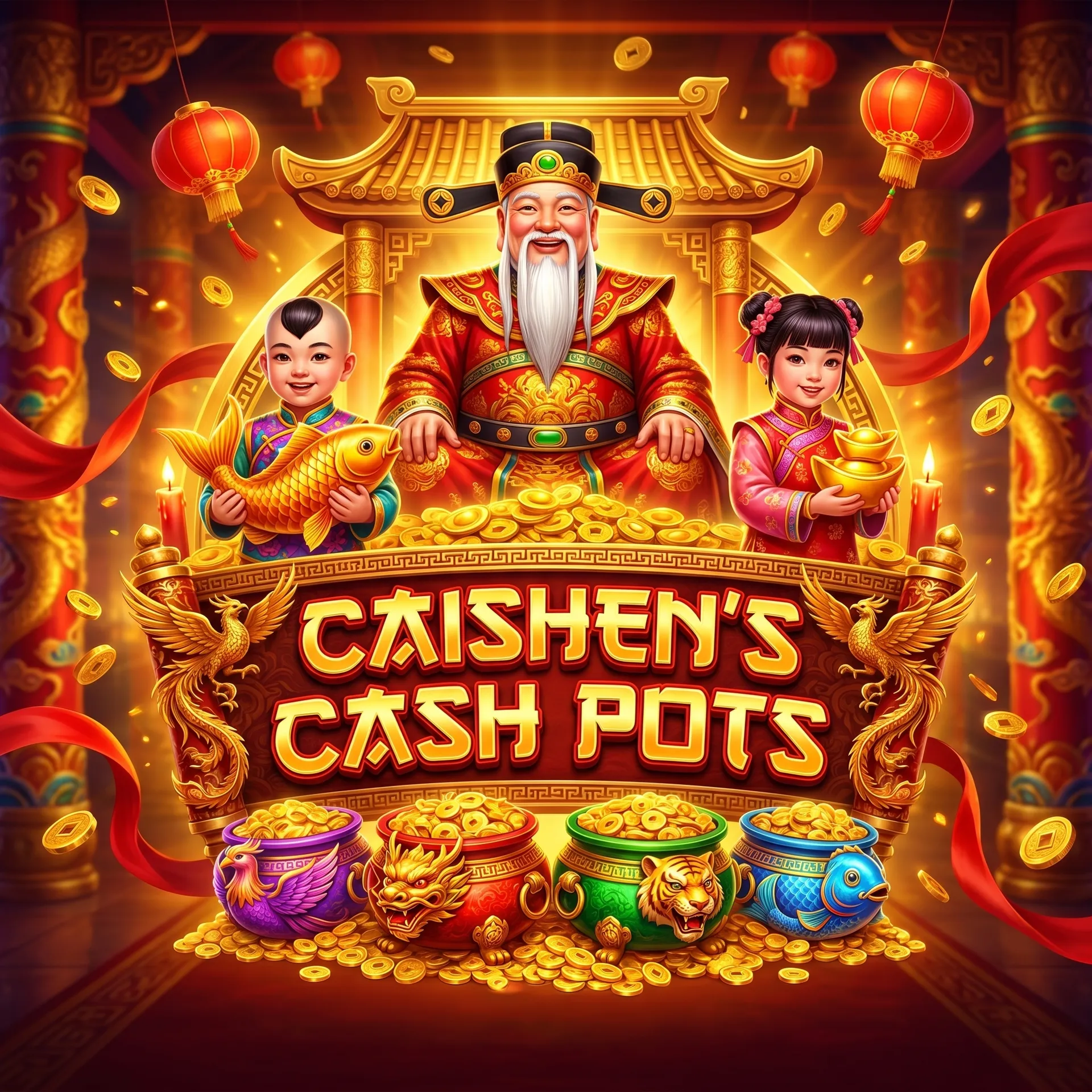 Caishen's Cash Pots