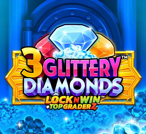 3 Glittery Diamonds
