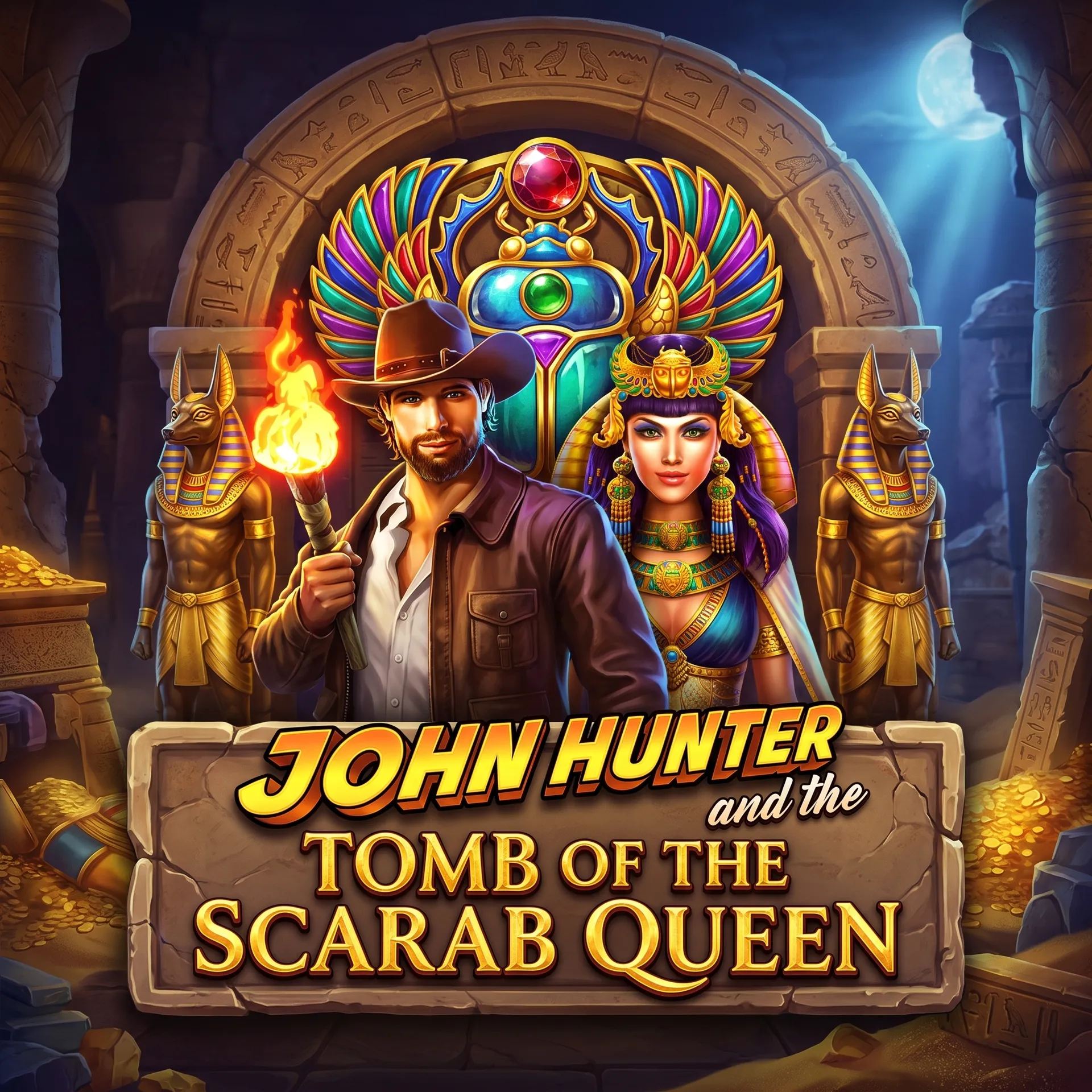 John Hunter and the Tomb of the Scarab Queen