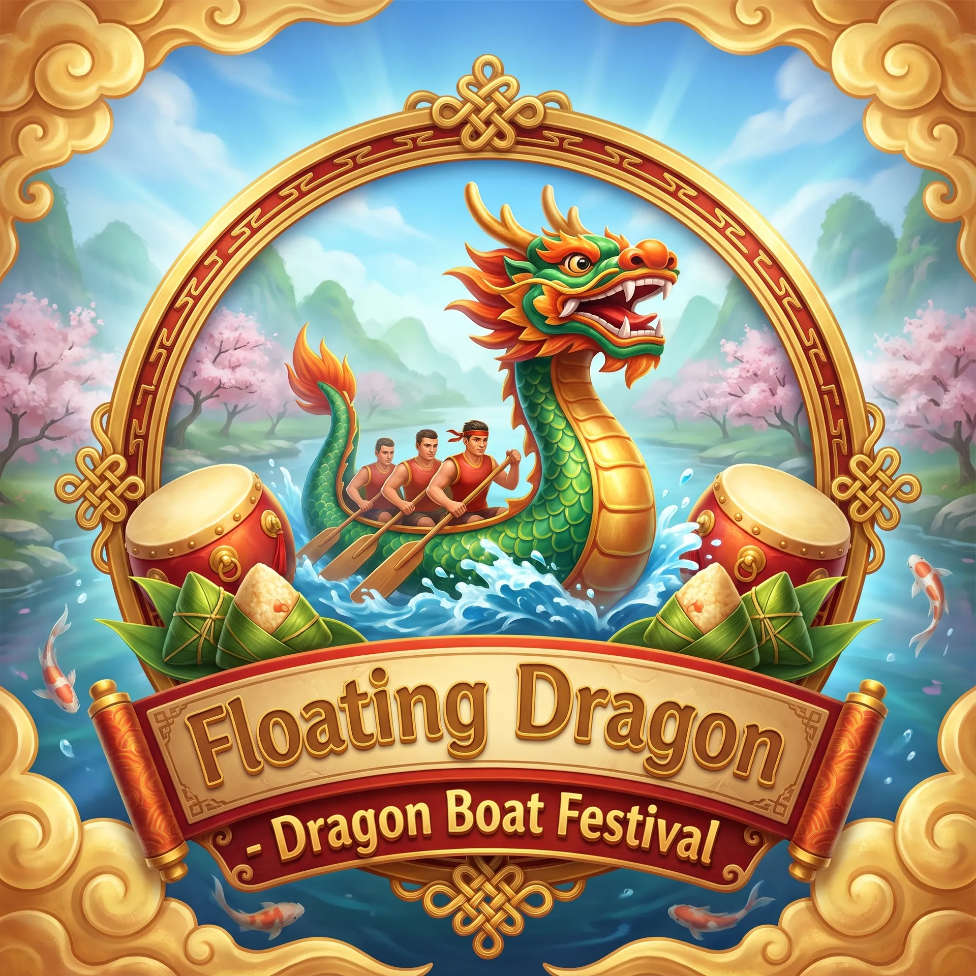 Floating Dragon - Dragon Boat Festival
