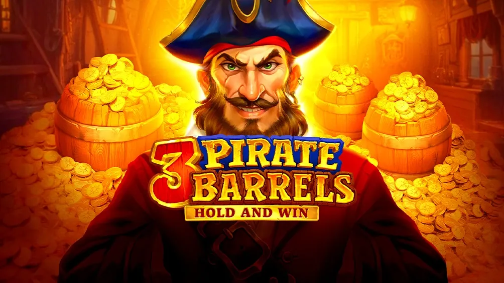 3 Pirate Barrels: Hold and Win