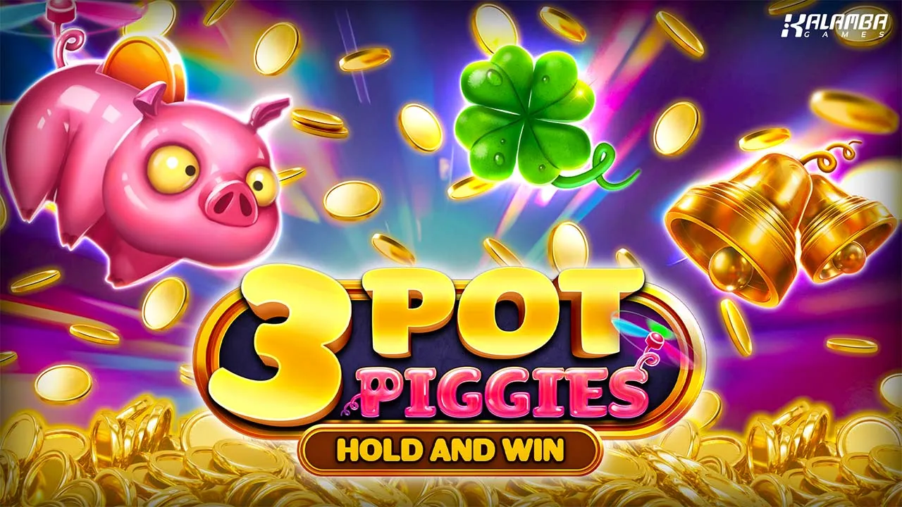 3 Pot Piggies Hold and Win