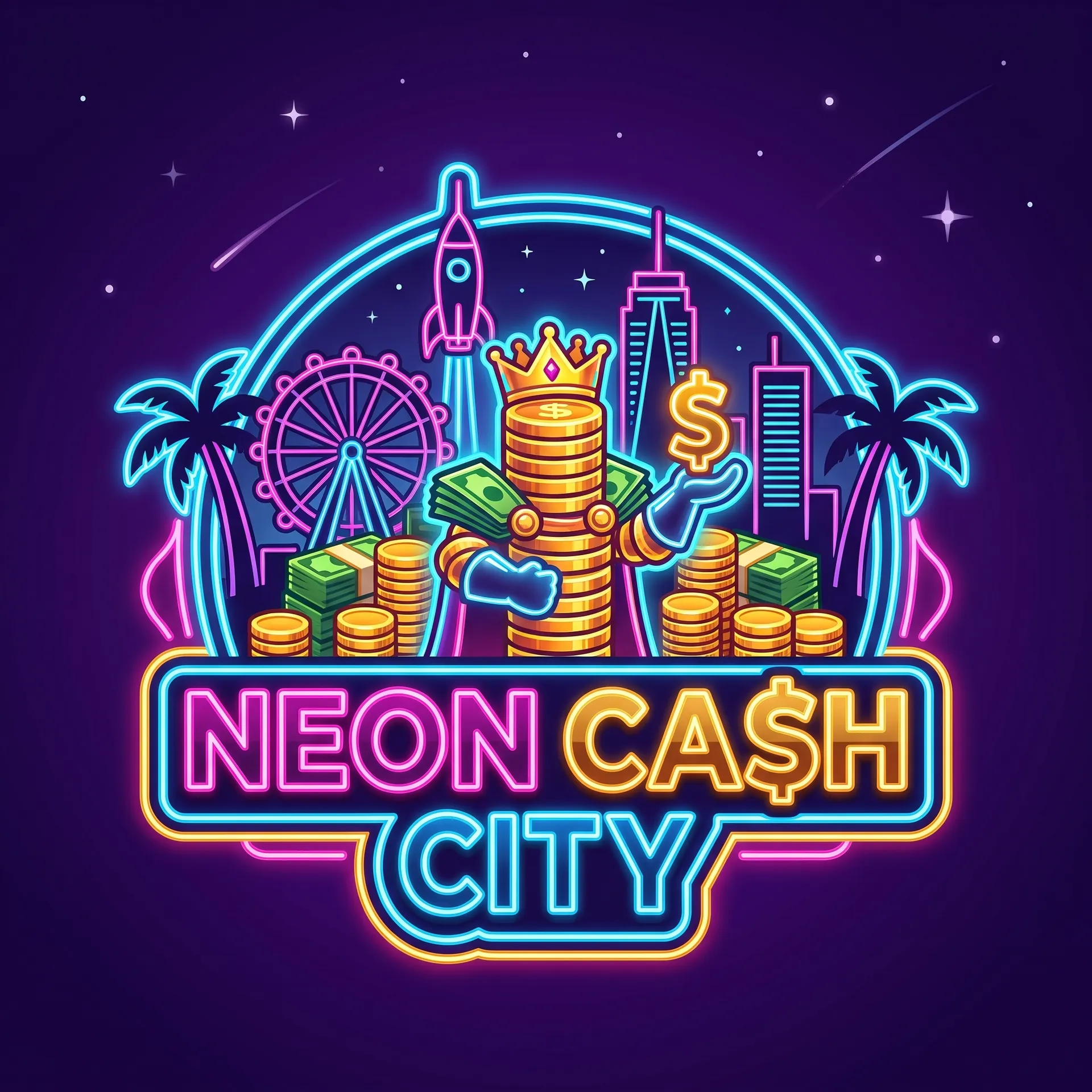 Neon Cash City