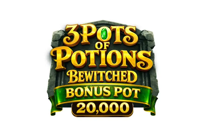 3 Pots of Potions Bewitched Bonus Pot 20,000